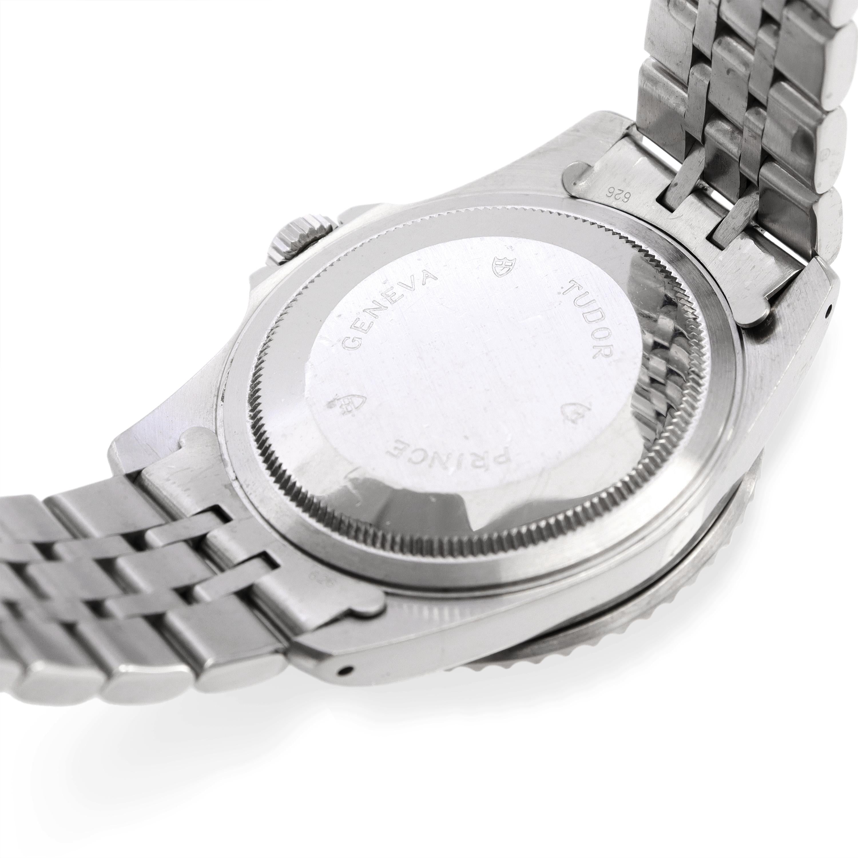 Tudor Prince Date Submariner Salmon Dial Diver Watch Ref. 75190