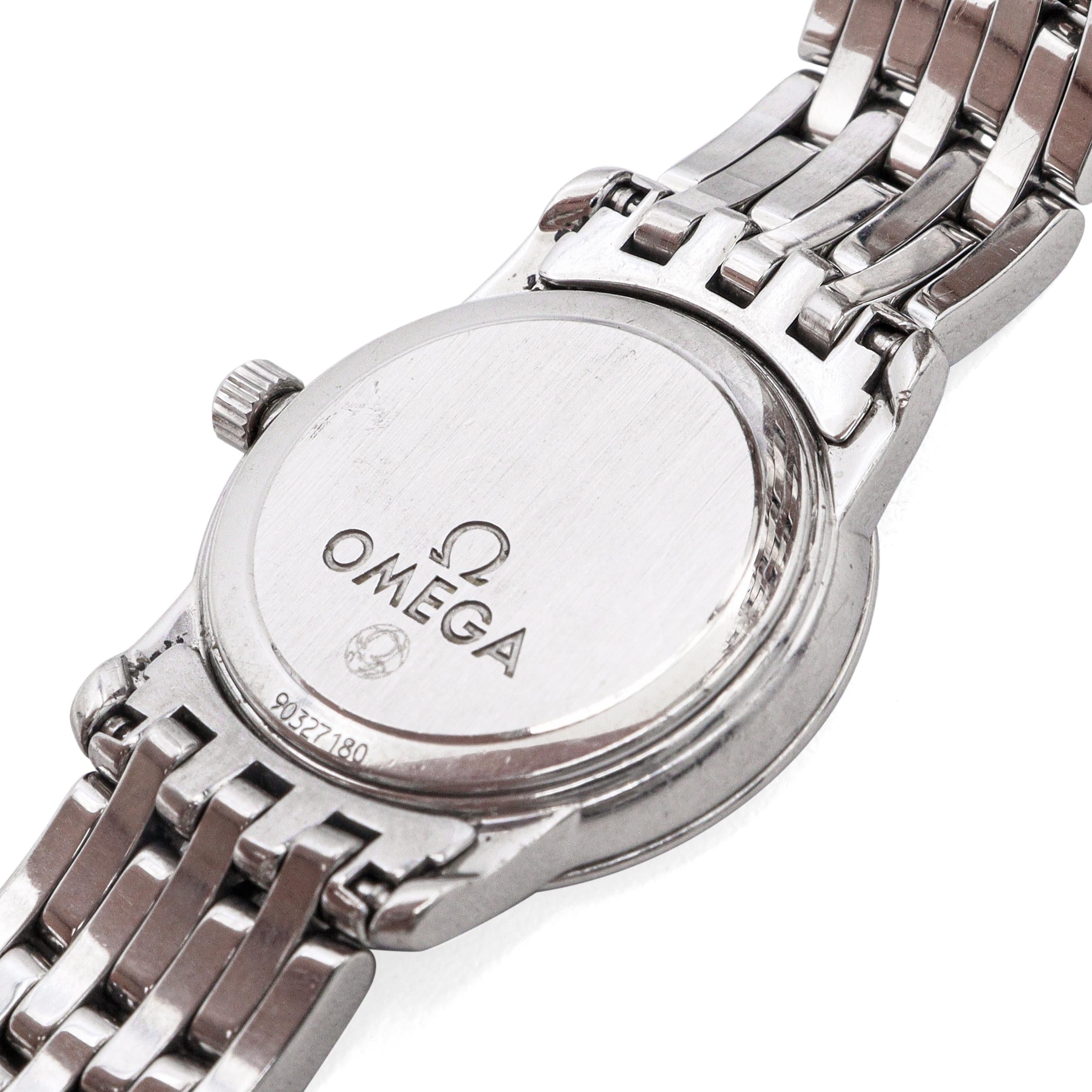 Omega De Ville Prestige Mother of Pearl Dial Quartz Women's Watch