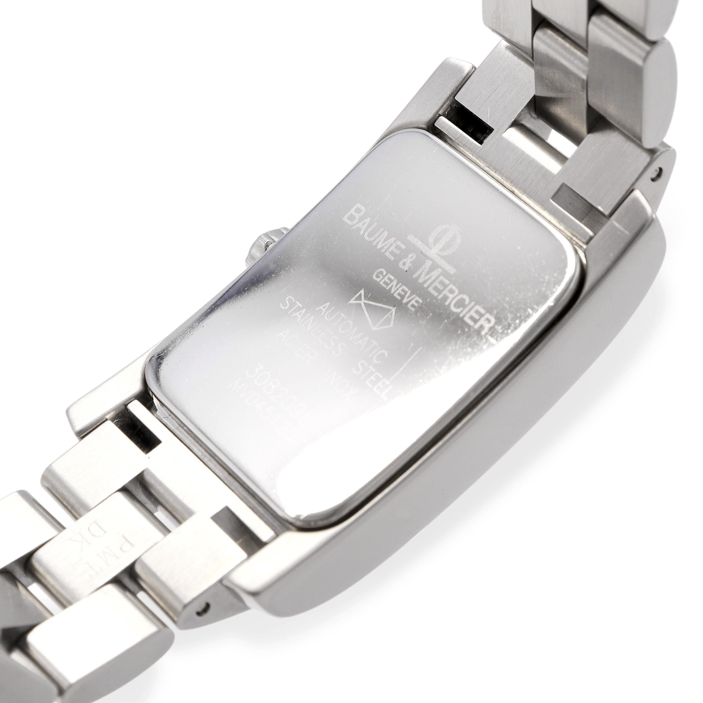 Baume & Mercier Hampton Stainless Steel Automatic Watch Ref. MV045120