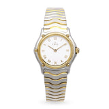 Ebel Classic Wave Two Tone Stainless Steel Quartz Women’s Watch Ref. 1057901