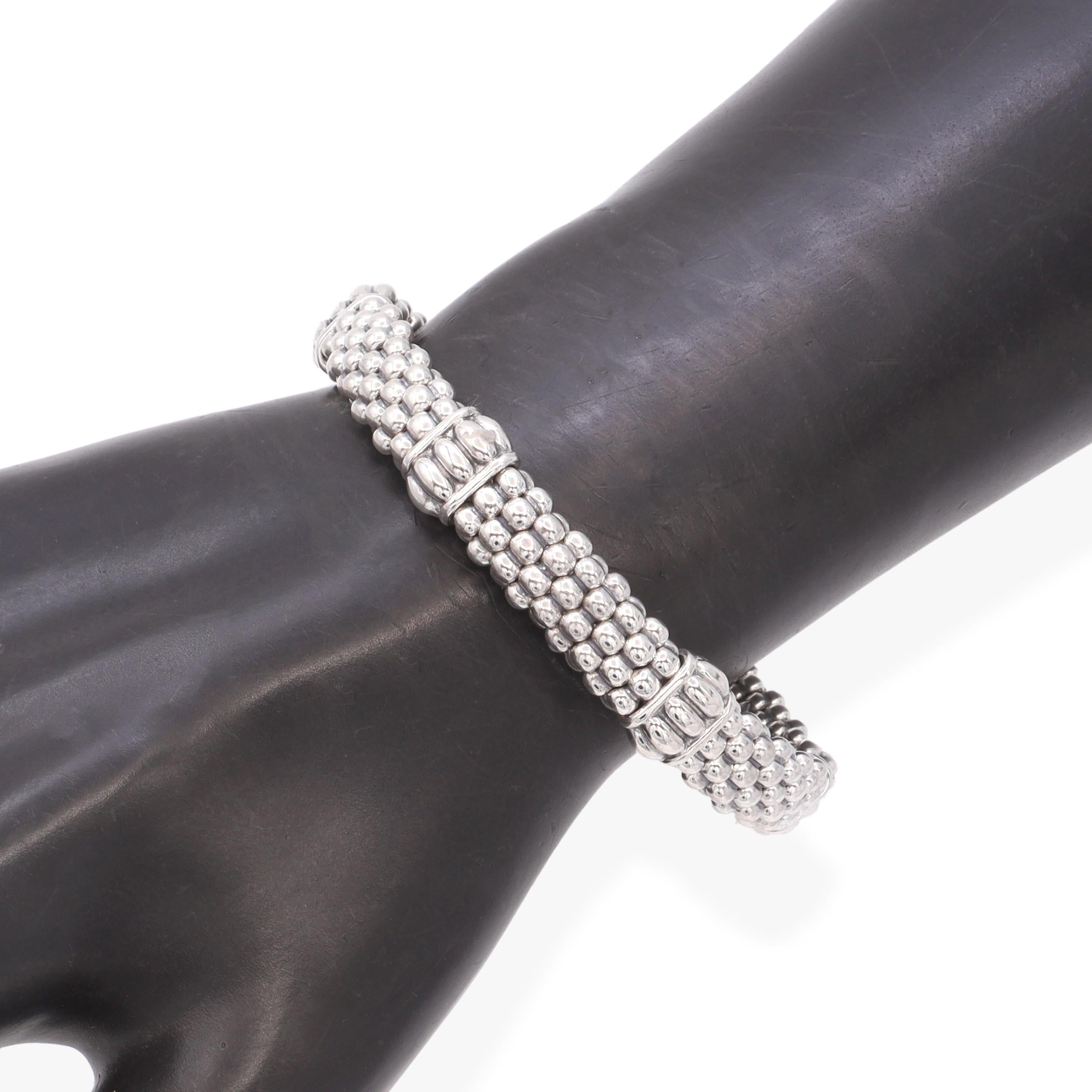 Lagos Caviar Sterling Silver Bracelet