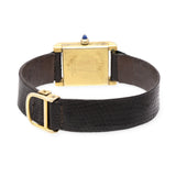 Vintage Cartier Gold Plated Tank Manual Wind Watch
