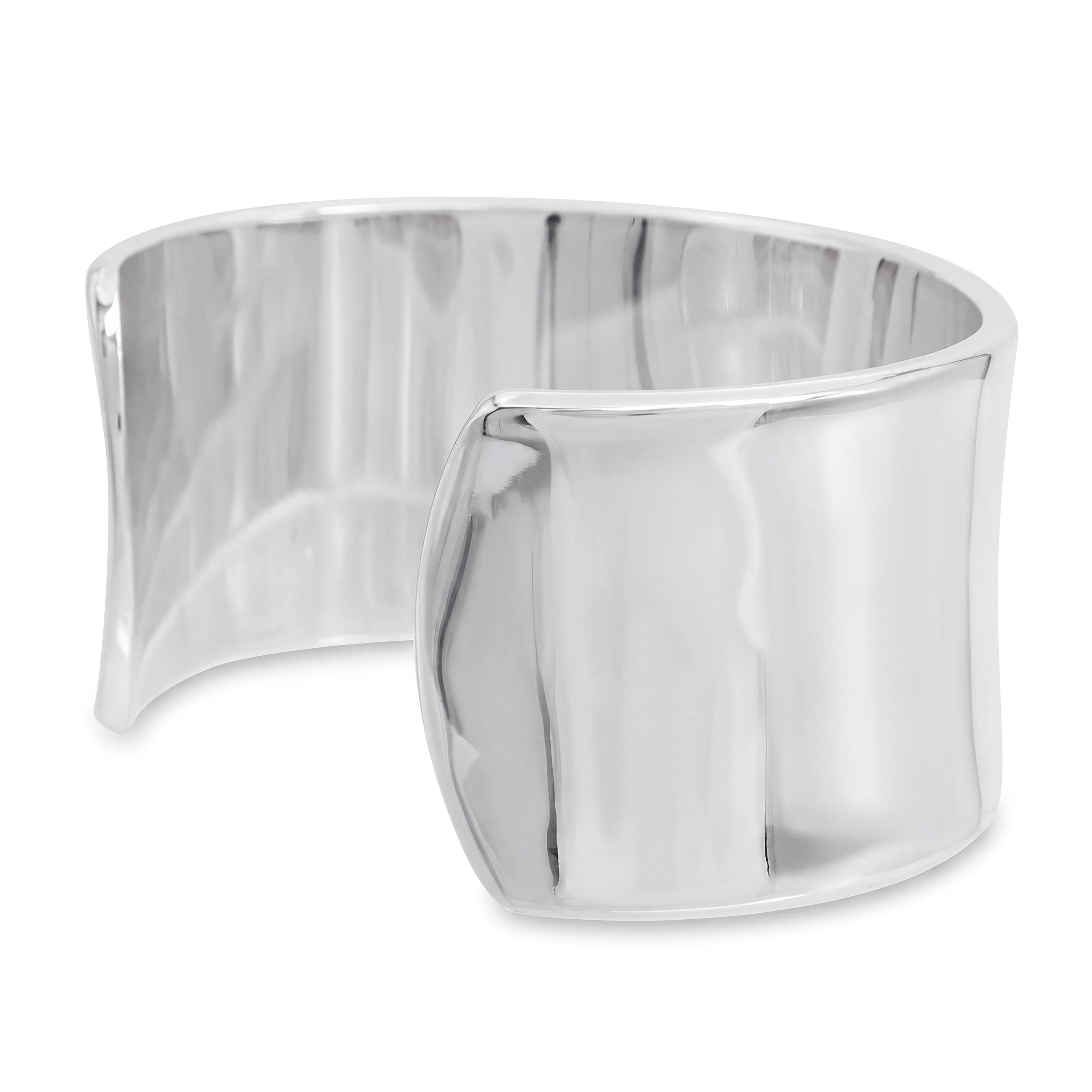 Tiffany & Co. 1837 Sterling Silver Wide Cuff Bracelet