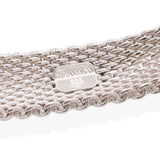 Tiffany & Co Sterling Silver Somerset Mesh Bangle Bracelet
