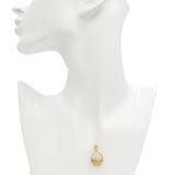 14K Yellow Gold Nantucket Basket Charm Pendant