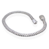 John Hardy Icon Sterling Silver & 18K Yellow Gold Diamond Clasp Bracelet