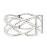 Tiffany & Co. Sterling Silver Woven Openwork Cuff Bracelet