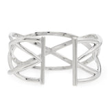 Tiffany & Co. Sterling Silver Woven Openwork Cuff Bracelet