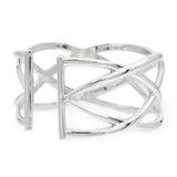 Tiffany & Co. Sterling Silver Woven Openwork Cuff Bracelet