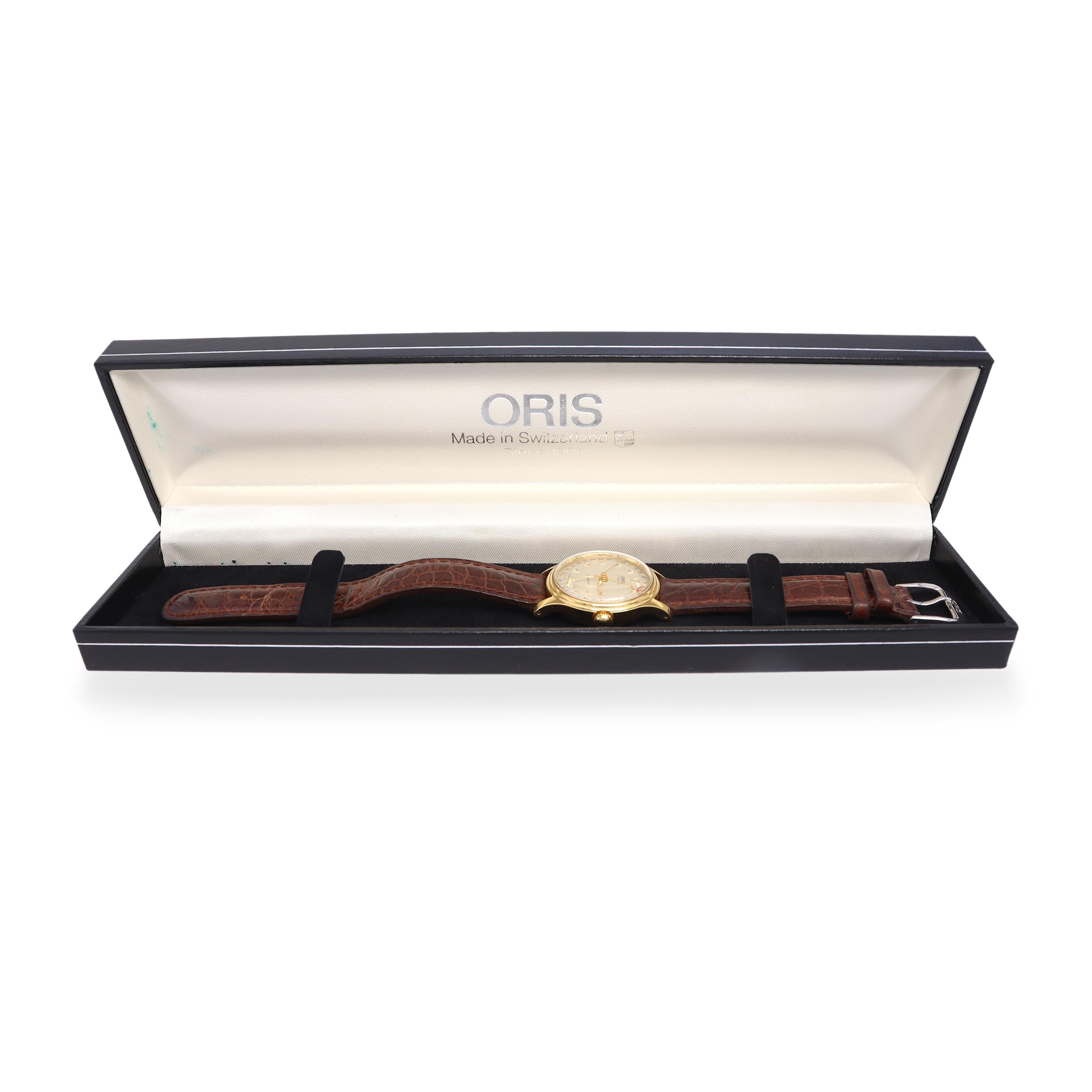 Oris Pointer Calendar Automatic Men's Watch Ref 7458-26