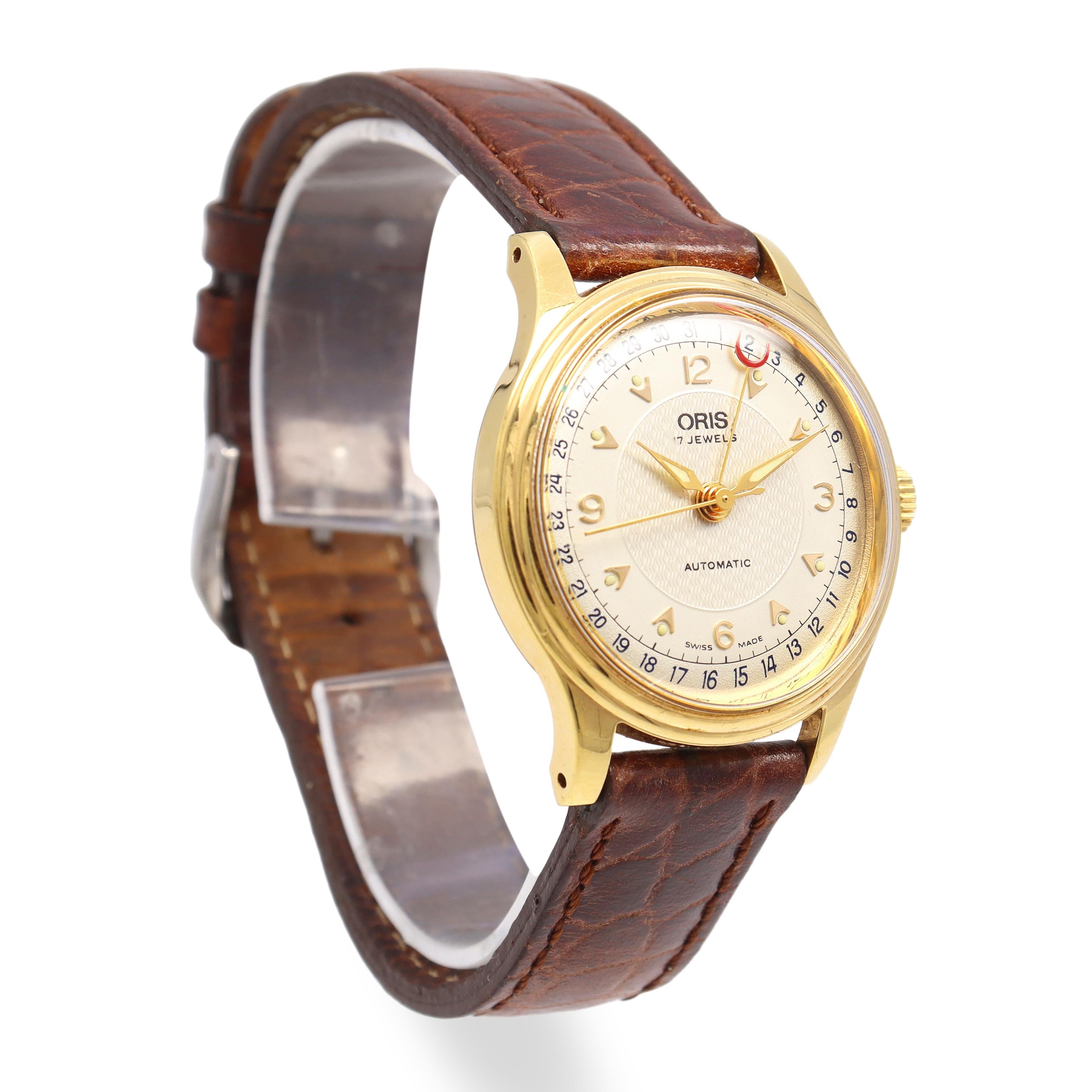Oris Pointer Calendar Automatic Men's Watch Ref 7458-26