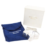 Vintage Thistle & Bee Sterling Silver Star Trinket Box