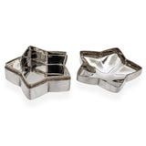 Vintage Thistle & Bee Sterling Silver Star Trinket Box
