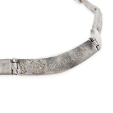 Touch of Santa Fe Sterling Silver Multi-Stone Inlay Link Necklace