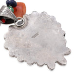 Kim Yubeta and Dan Dodson Sterling Silver Multi-Stone Beaded Heart Necklace