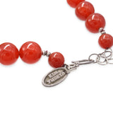Kim Yubeta and Dan Dodson Sterling Silver Multi-Stone Beaded Heart Necklace
