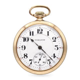 Hamilton 992 Size 16 21 Jewel Gold Filled Railroad Grade Pocket Watch