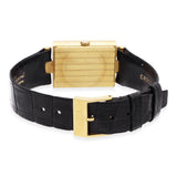 S.T. DuPont 18k Yellow Gold Manual Wind Men's Tank Watch