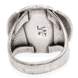 Vintage Native American Southwestern Sterling Silver Turquoise Ring