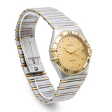 Omega Constellation Two-Tone Stainless Steel Date Quartz Men’s Watch 1312.10