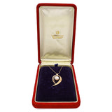 Vintage Mikimoto 14K Yellow Gold Pearl Pendant Necklace
