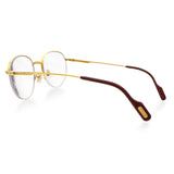 Vintage must de Cartier Gold Vermeil Eyeglasses Ref. T8100166