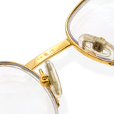 Vintage must de Cartier Gold Vermeil Eyeglasses Ref. T8100166