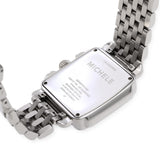 Michele Deco Diamond Bezel Stainless Chronograph Quartz Watch MW06P01A1046