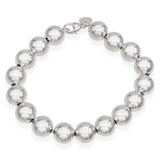 Tiffany & Co. Sterling Silver Hardware Ball Bracelet