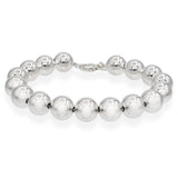 Tiffany & Co. Sterling Silver Hardware Ball Bracelet