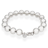 Tiffany & Co. Sterling Silver Hardware Ball Bracelet
