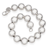 Tiffany & Co. Sterling Silver Hardware Ball Bracelet