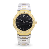 BVLGARI BVLGARI 18k Yellow Gold Stainless Steel Quartz Men's Watch