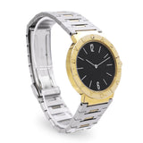 BVLGARI BVLGARI 18k Yellow Gold Stainless Steel Quartz Men's Watch