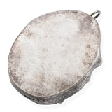 Henryk Winograd Pure .999 Silver Repoussé Japanese Geisha Pendant