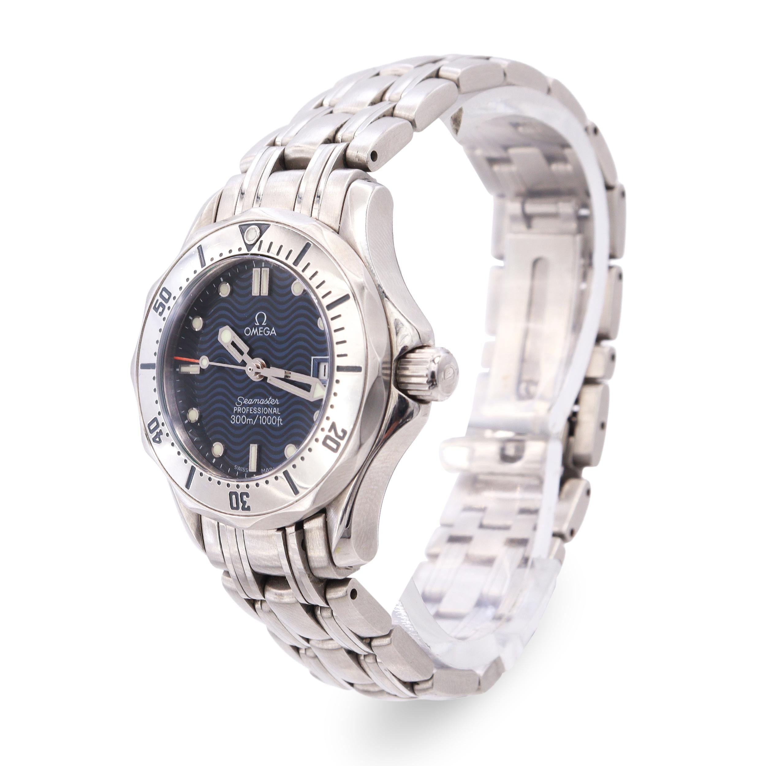 Omega Seamaster Ladies Quartz Watch Ref. 2582.80.00