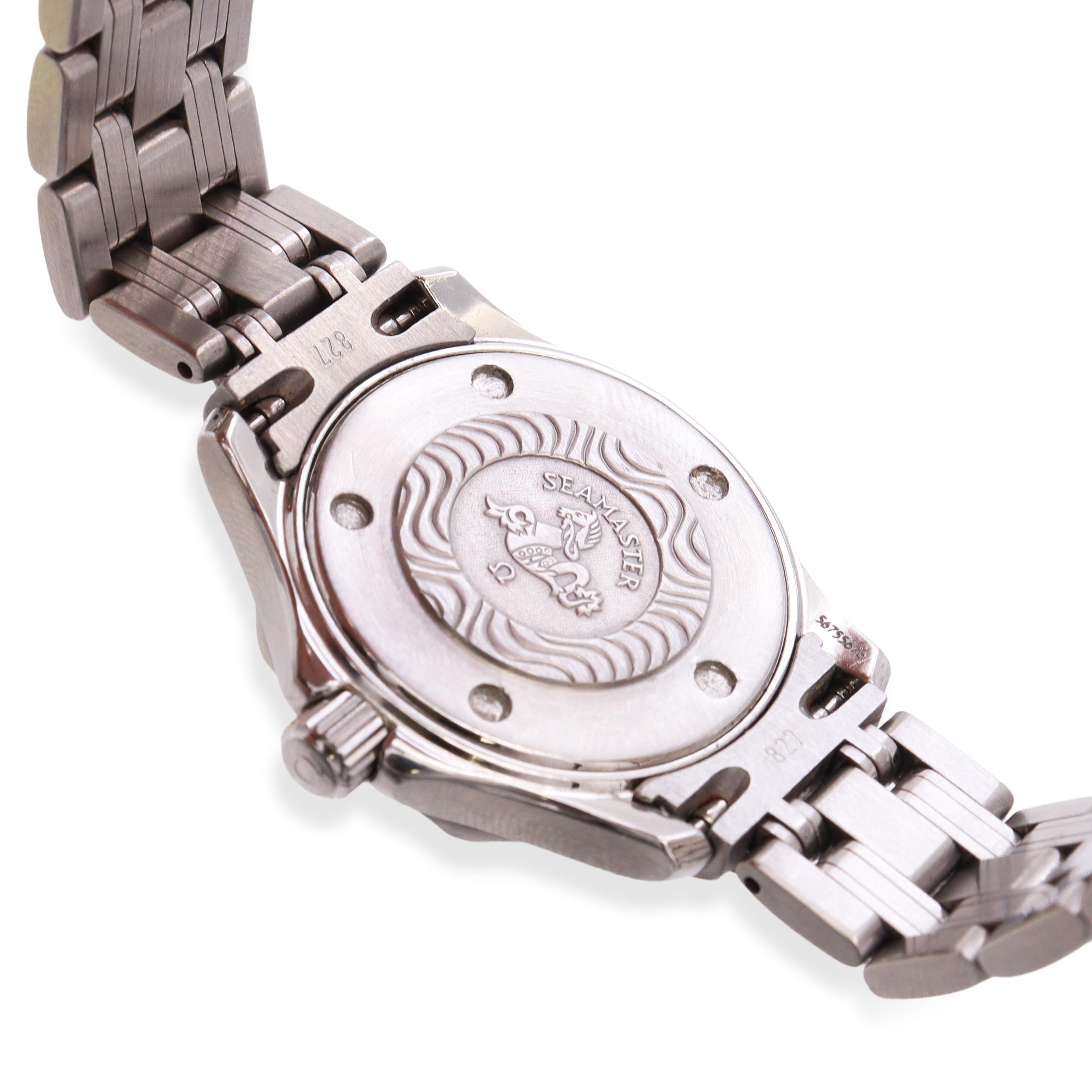 Omega Seamaster Ladies Quartz Watch Ref. 2582.80.00