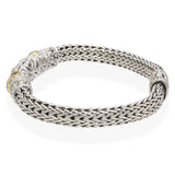 John Hardy Sterling Silver & 18k Gold Garnet Peridot Classic Chain Bracelet