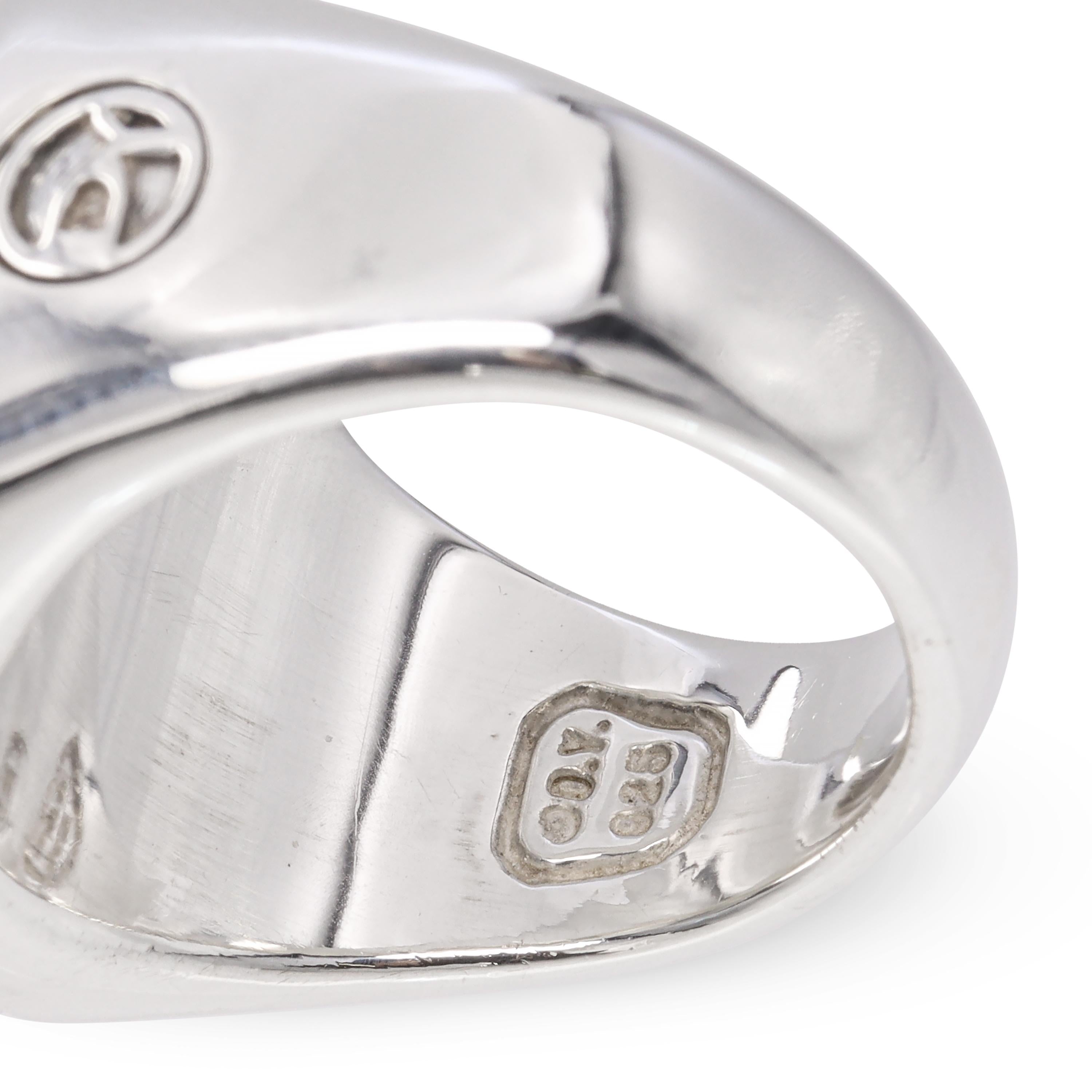David Yurman Albion Sterling Silver Diamond Pavé Ring