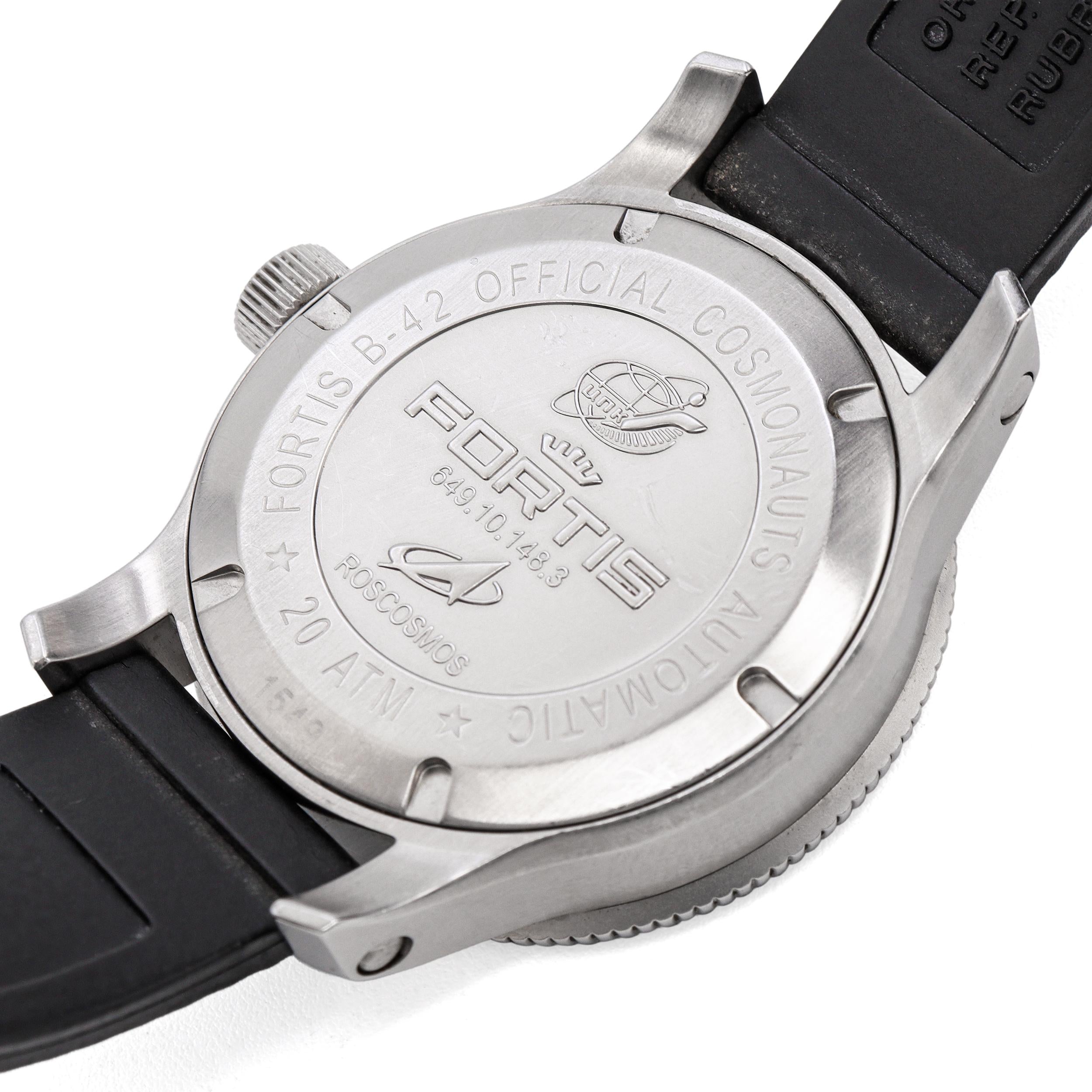 Fortis B-42 Official Cosmonauts Stainless Steel 200M Automatic Men’s Watch