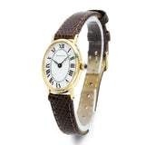 Vintage Tiffany & Co. 14k Yellow Gold Hand-Wind Oval Watch