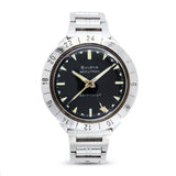 Vintage Bulova Accutron Astronaut Stainless Steel GMT Men’s Watch