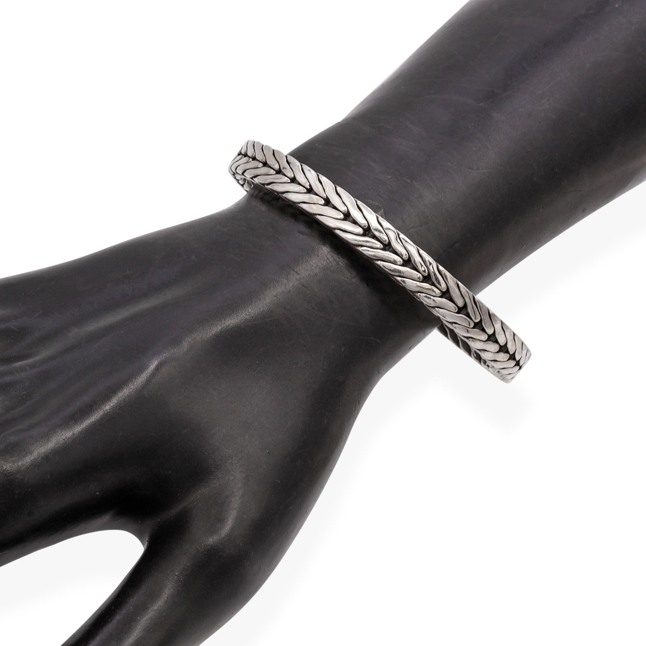 John Hardy Sterling Silver Classic Chain Woven Bracelet