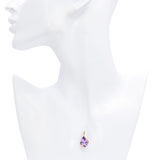 EFFY 14K Yellow Gold Pear-Shaped Amethyst Diamond Swirl Pendant