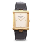 Patek Philippe Les Grecques 18K Yellow Gold Diamond Dial Hand Wind Men’s Watch