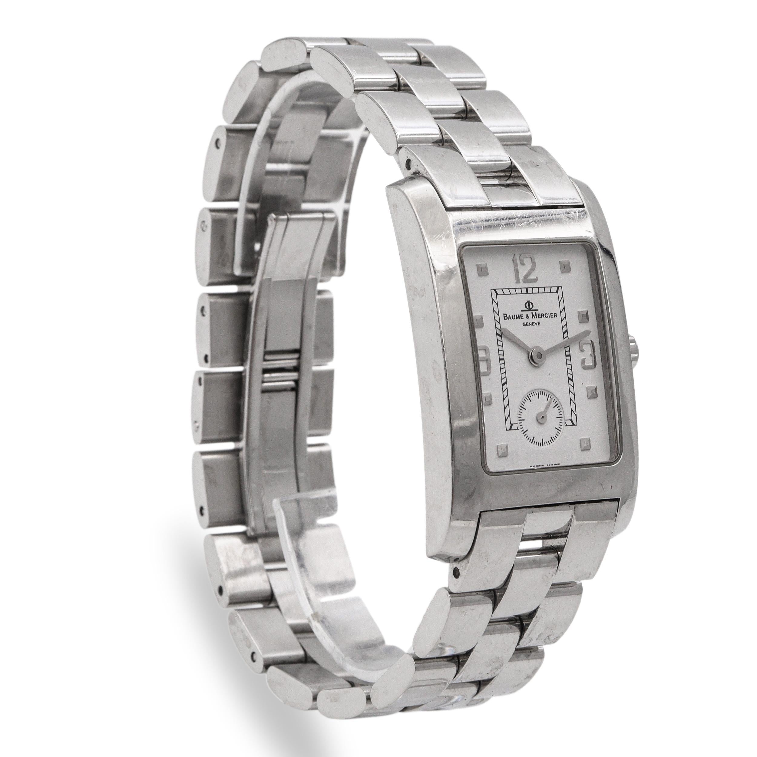 Baume & Mercier Hampton Stainless Steel Quartz Men's Watch Ref. MV045063