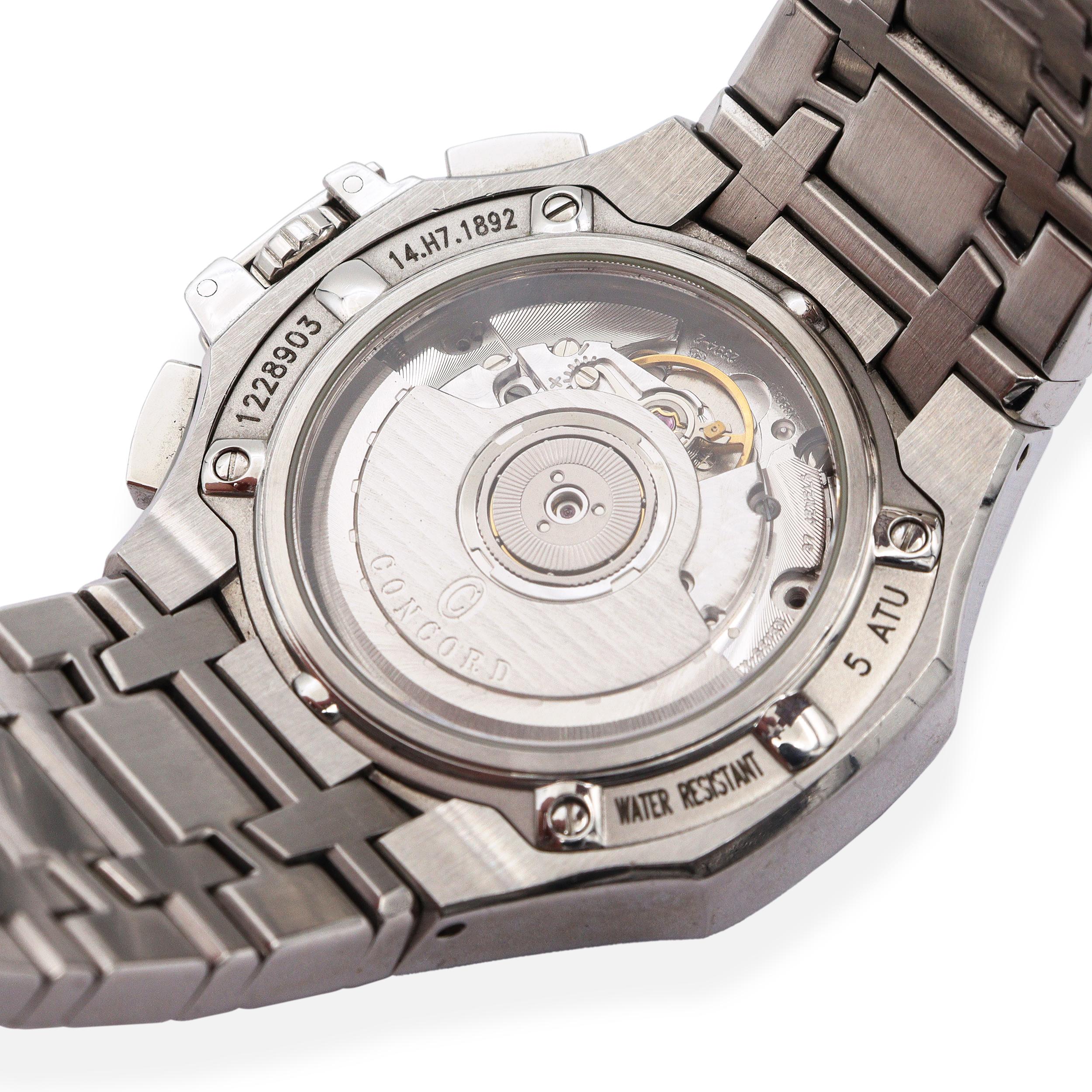 Concord Saratoga Chronograph Automatic Men's Watch Ref.14.H7.1892