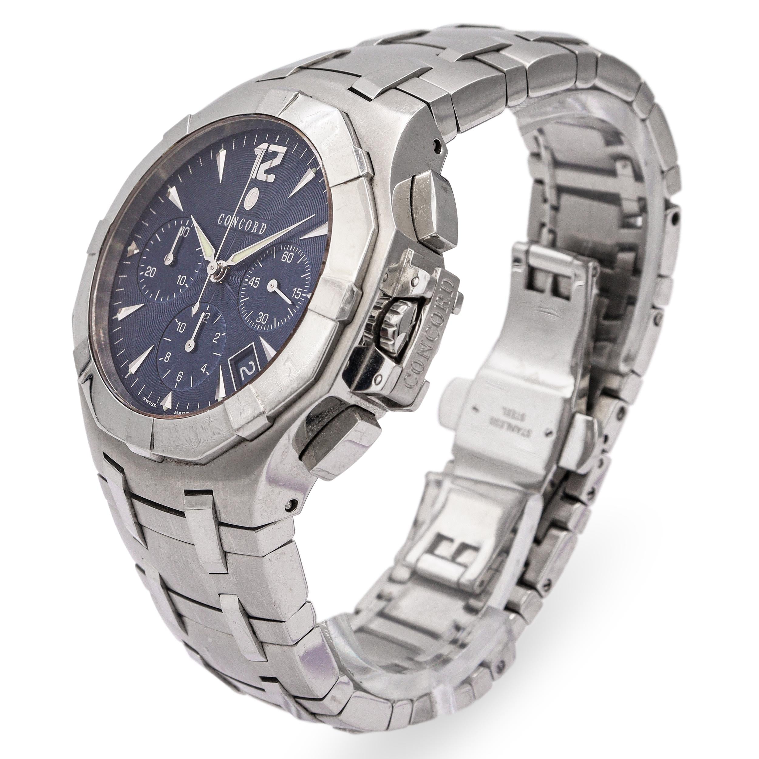 Concord Saratoga Chronograph Automatic Men's Watch Ref.14.H7.1892