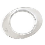 Tiffany & Co. Elsa Peretti Sterling Silver Flying Saucer Open Bangle Bracelet