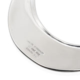 Tiffany & Co. Elsa Peretti Sterling Silver Flying Saucer Open Bangle Bracelet